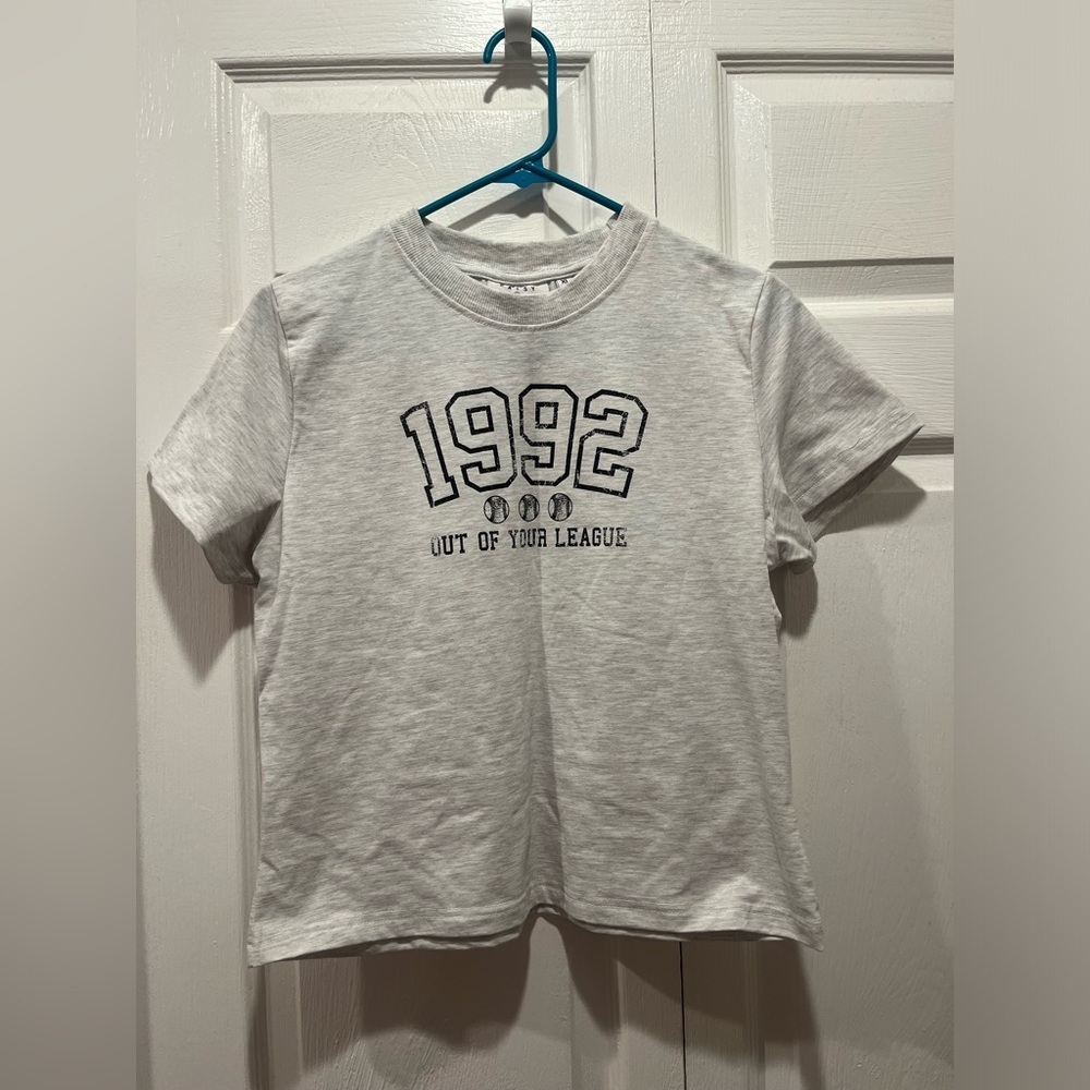 NWT Daisy Street gray baby tee - Size XL